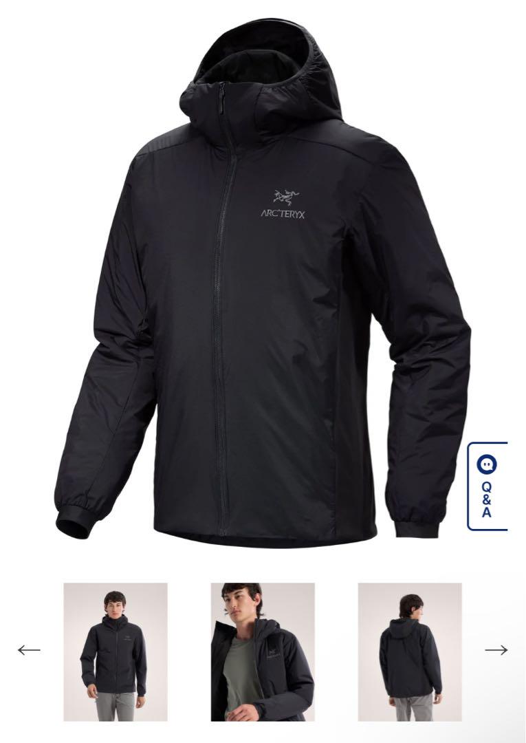 美品　アークテリクス　アトムLTフーディ　アトムフーディ　即日発送