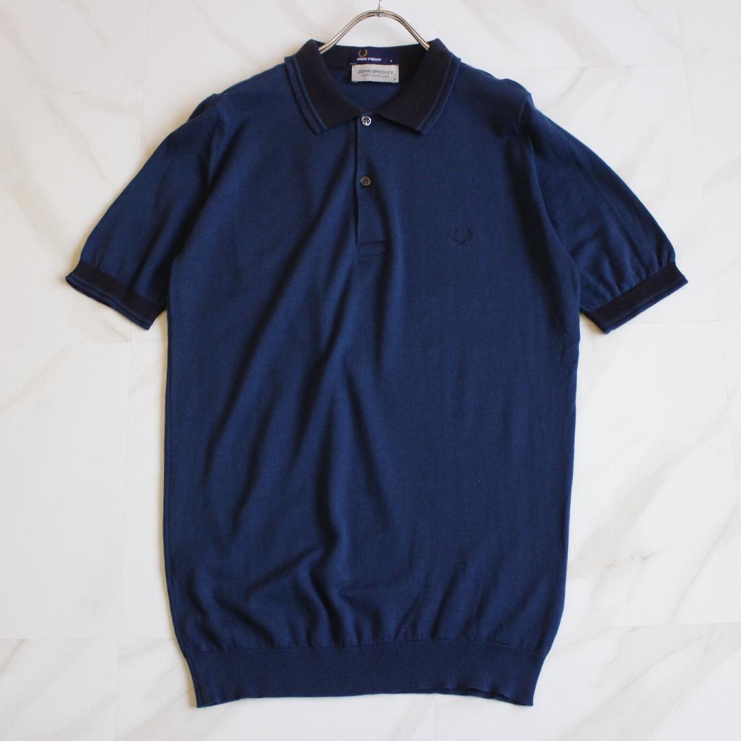 FRED PERRY JHON SMEDLEY シーアイランドコットンポロシャツ