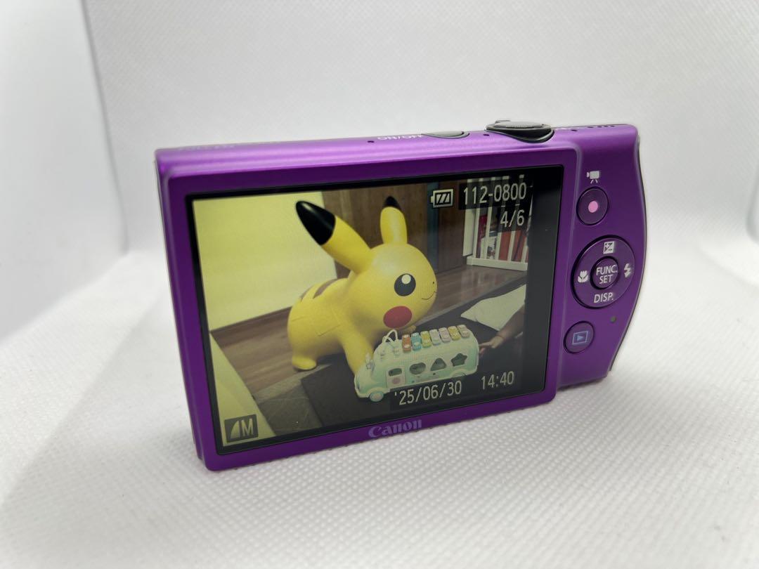 値下交渉可キャノン Canon IXY 600Fパープル　紫　新品同様美品 値下交渉可キャノン Canon IXY 600Fパープル 紫 新品同様美品