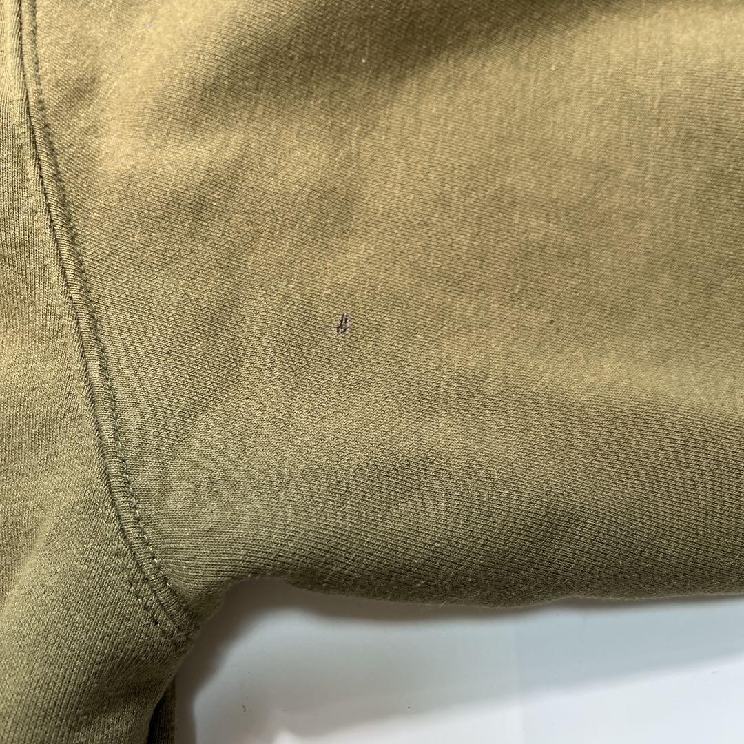 カーハート 裏サーマル パーカー 鬼フェード カーキ 2XL