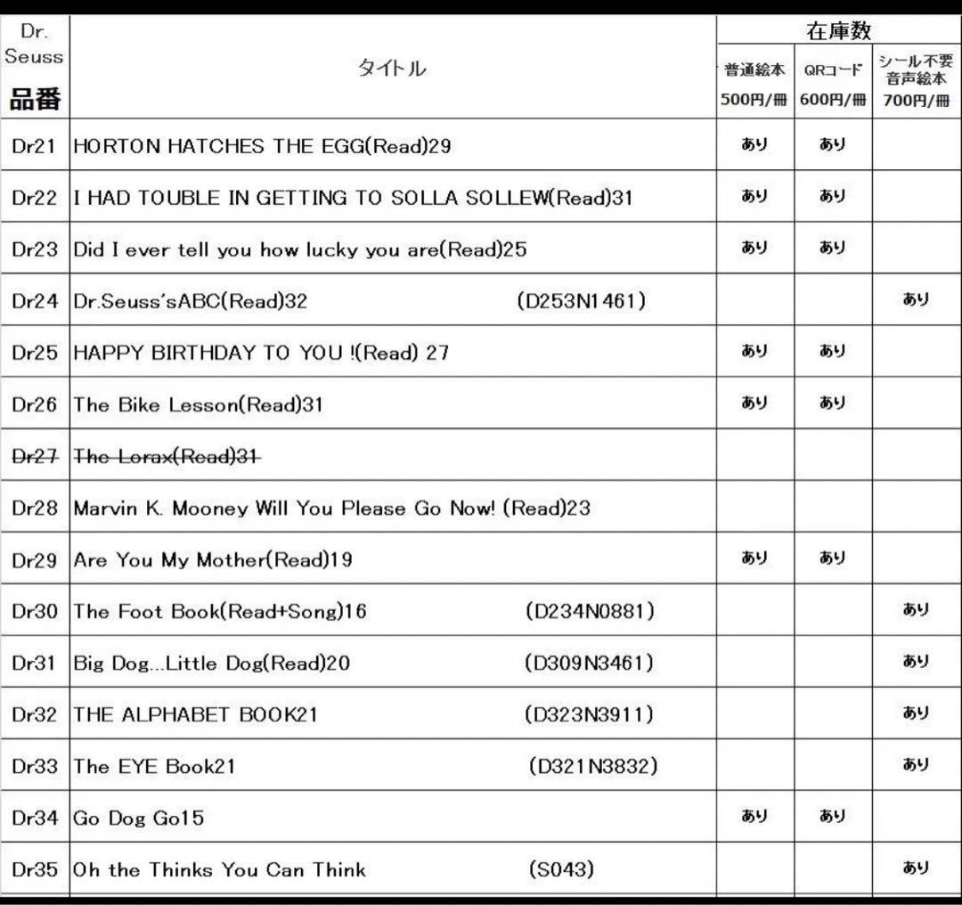 5.500円英語音声絵本