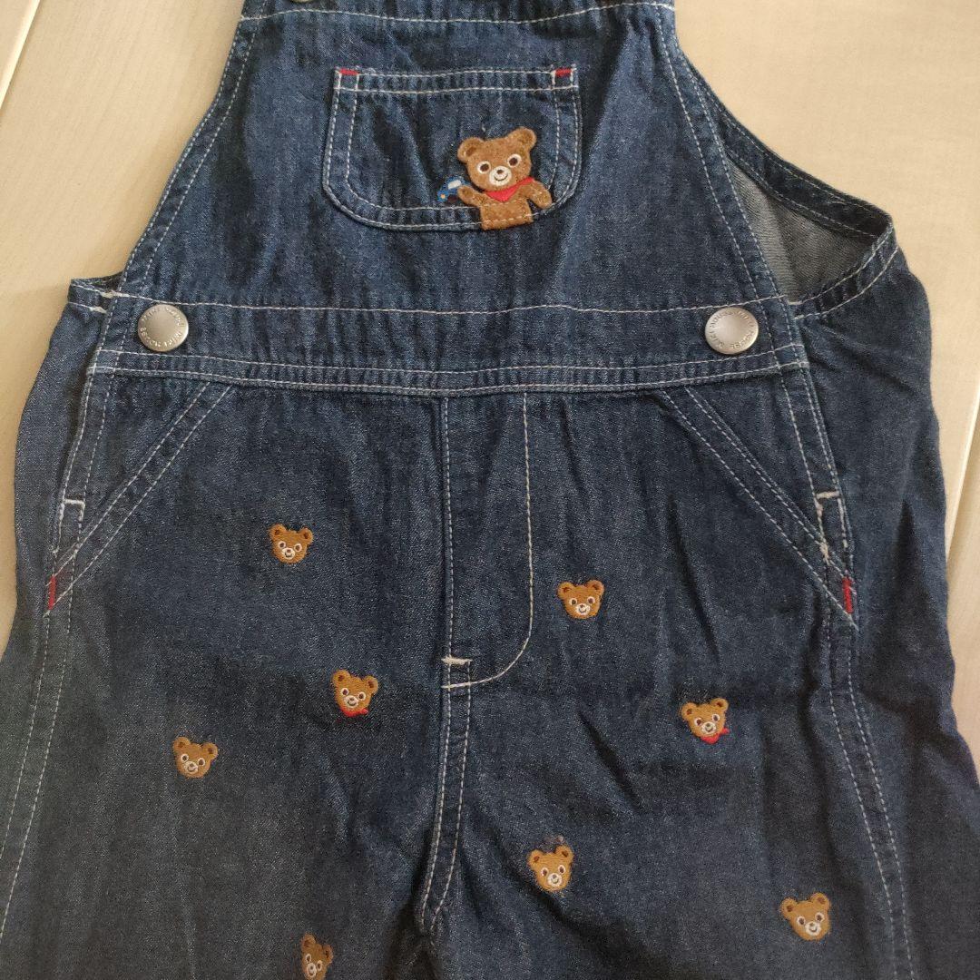 新品 未使用 タグ付き 】 ミキハウス プッチー オーバーオール