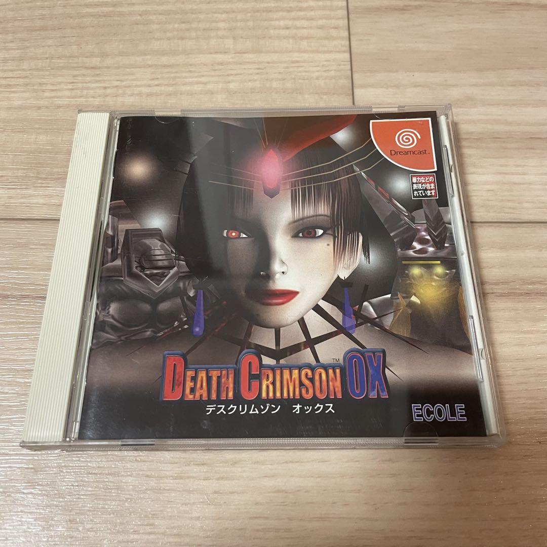 DCソフト デスクリムゾンOX ドリームキャスト デスクリムゾンOX DEATH CRIMSON DC SEGA