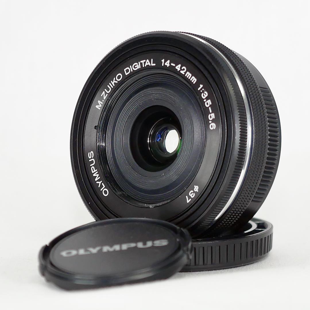 オリンパス 電動パンケーキレンズ M.ZUIKO 14-42mm ブラック