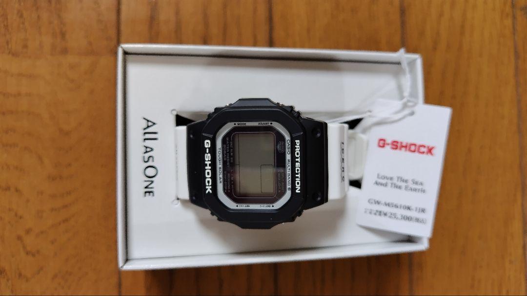 g-shock gw-m5610k-1jr イルクジ　タグ付き