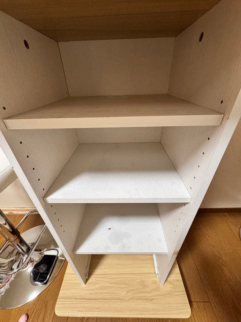 収納付きカウンターテーブルセットやや傷や汚れあり