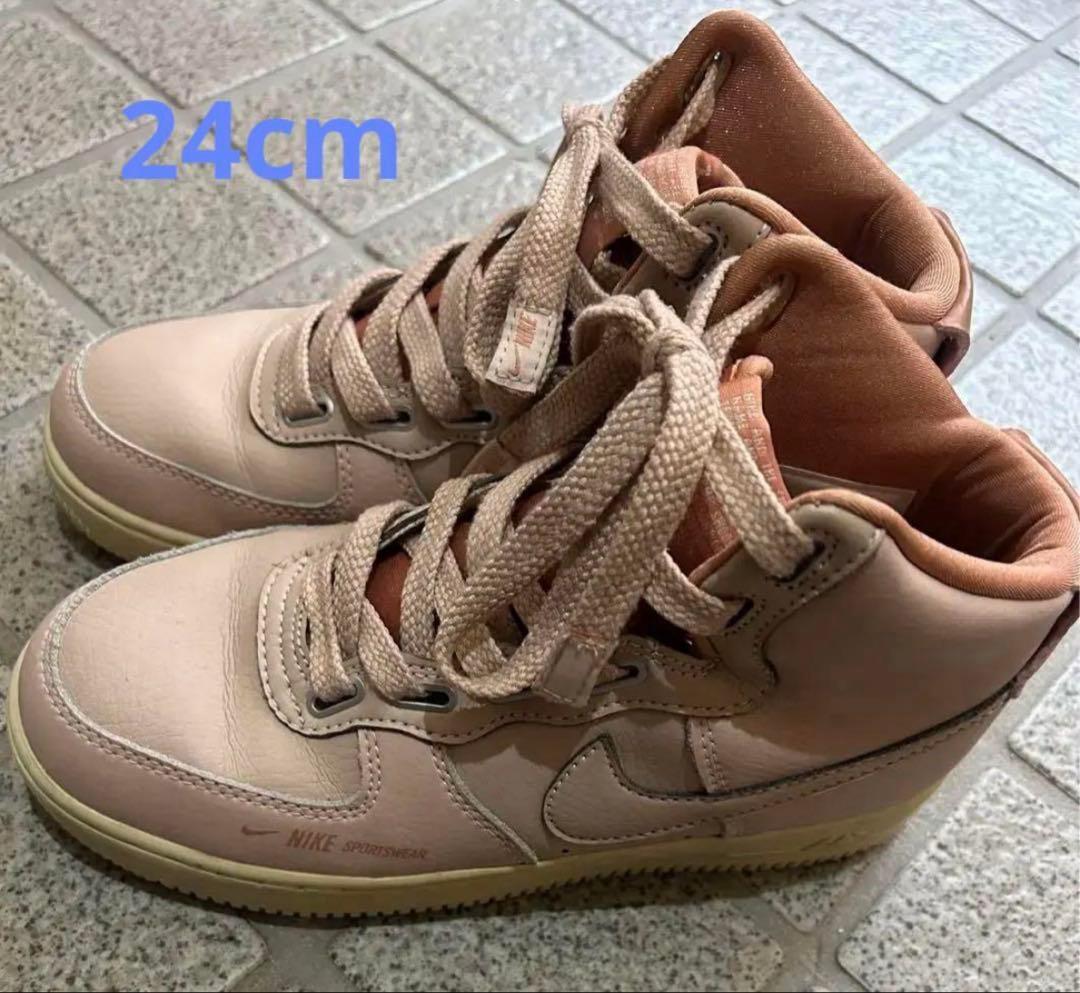 NIKE AIR FORCE 1 MID 24cm24cm・エアフォースワン KIN-KAAI_COM