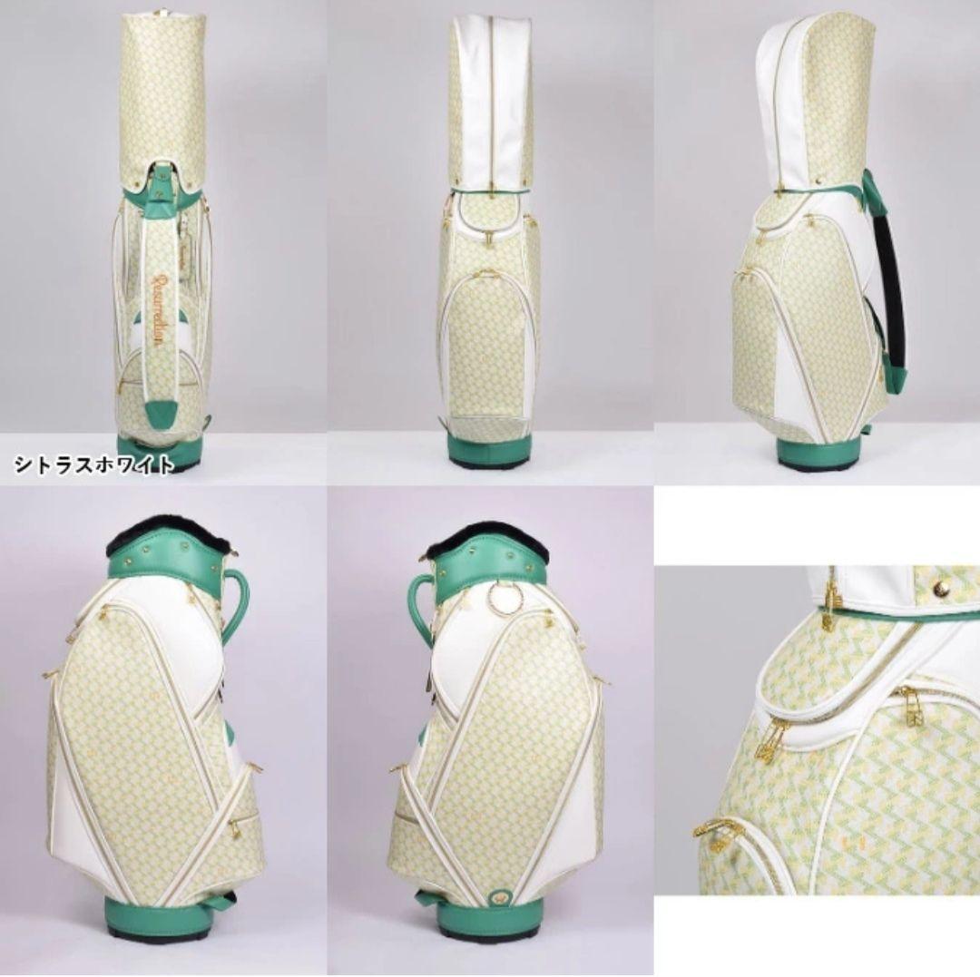 【正規品】 RESURRECTION ORIOLA キャディバッグシトラスホワイト No.4 ゴルフバッグ・キャディバッグ