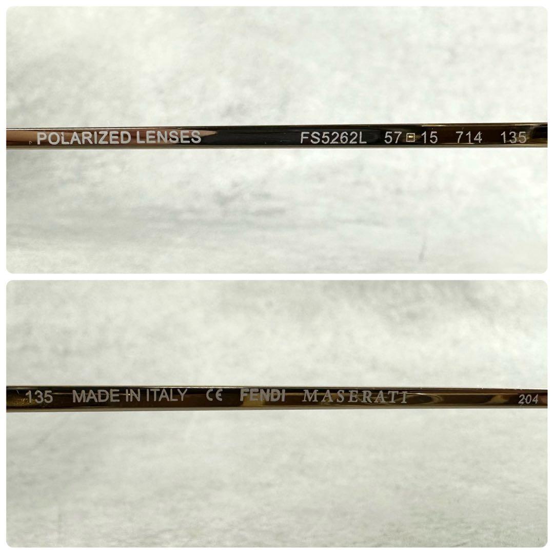 数量限定★フェンディ セレリア×マセラティ サングラス 偏光レンズ メンズ