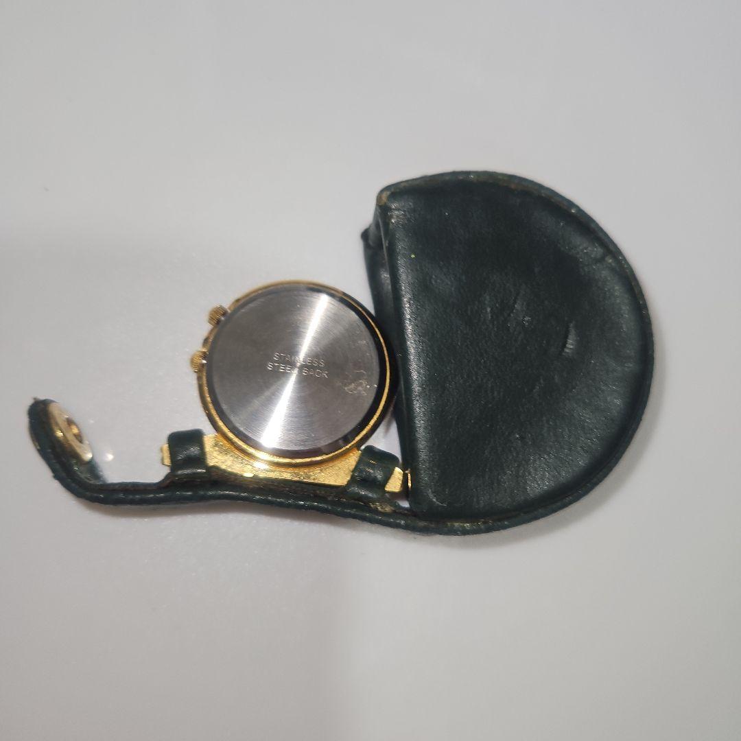 【中古品現状品電池切れ】レアStainless Steel back 時計