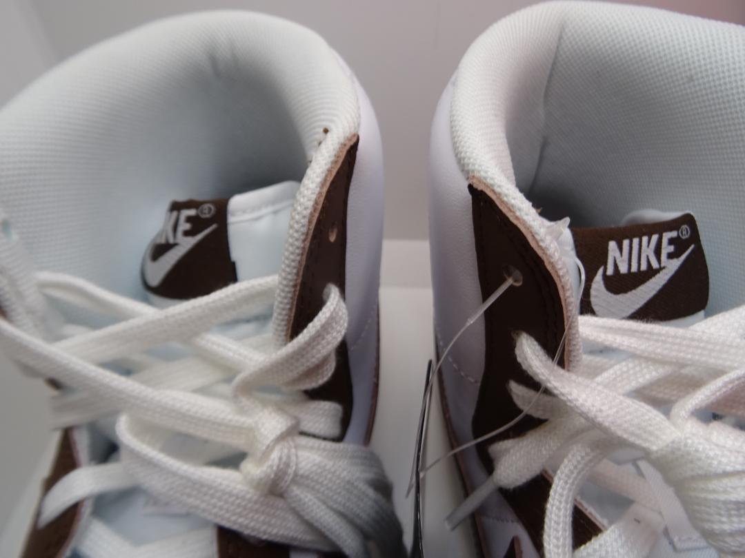 新品★NIKEナイキターミネーターHIGH白ホワイトカカオ26.5cm