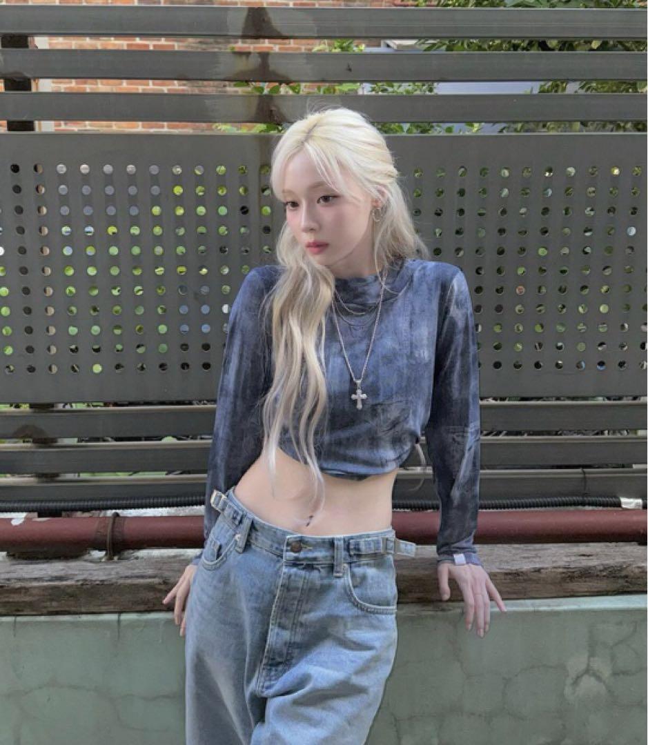 【NASTY FANCY CLUB】DENIMWASHINGCOWLHOODIE NASTY FANCY CLUB】DENIMWASHINGCOWLHOODIE