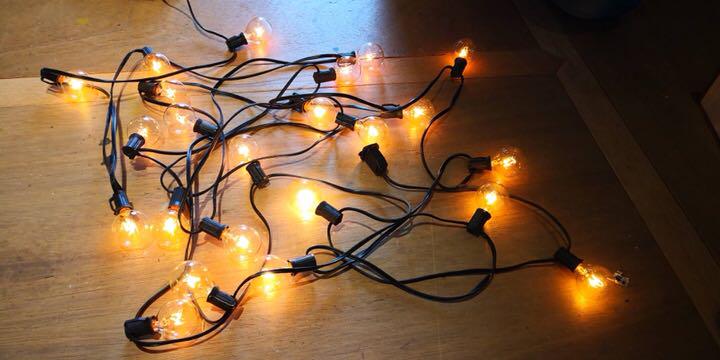 イルミネーションライト（白熱電球）