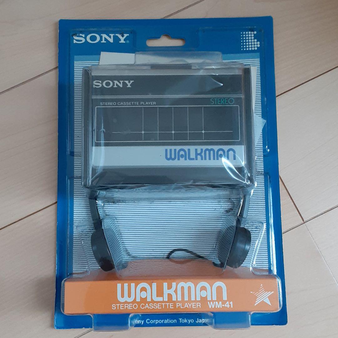 SONY ソニー カセットウォークマン WM-41 昭和 アンティーク