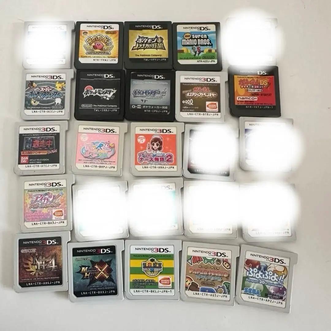ニンテンドー 3DS DS ゲームソフト 25点セット ページ目立った傷や汚れなし