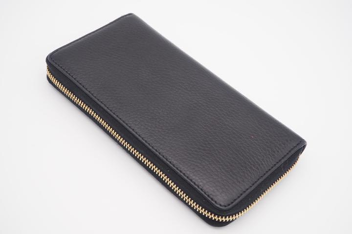 HOT安い GUCCI ブラック ABランク 美品 sNbUl-m32577555434 ラウンドファスナー長財布 GGマーモント 格安送料無料
