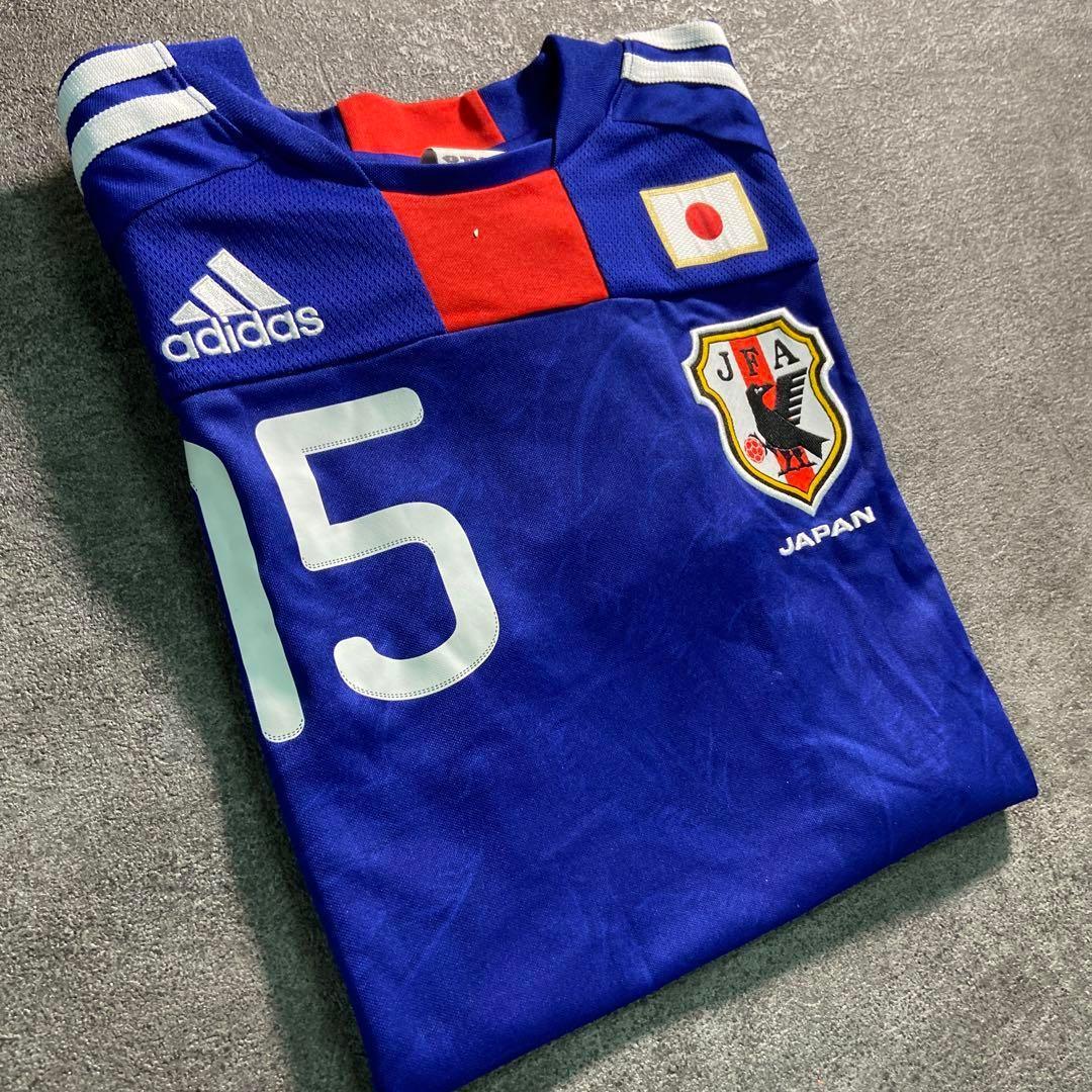 【サッカー日本代表】JFA 10‘s 今野泰幸　ゲームシャツ　古着　SM22