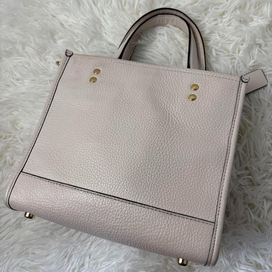 美品✨コーチ　2way デンプシー アイボリー　肩掛け　5268