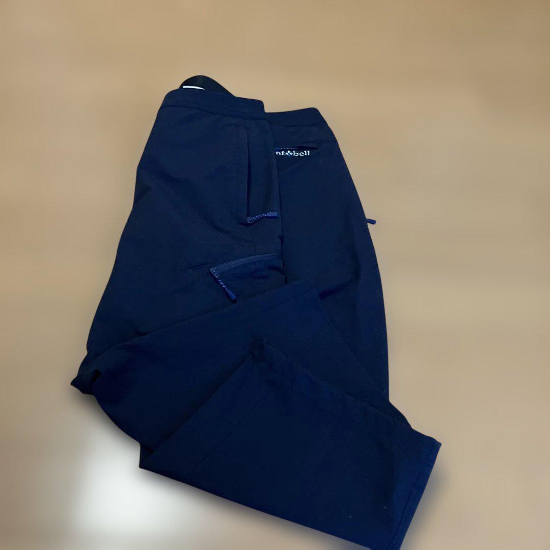 モンベル　レディース　サイズS ネイビー アウトドアパンツ ジッパー付き