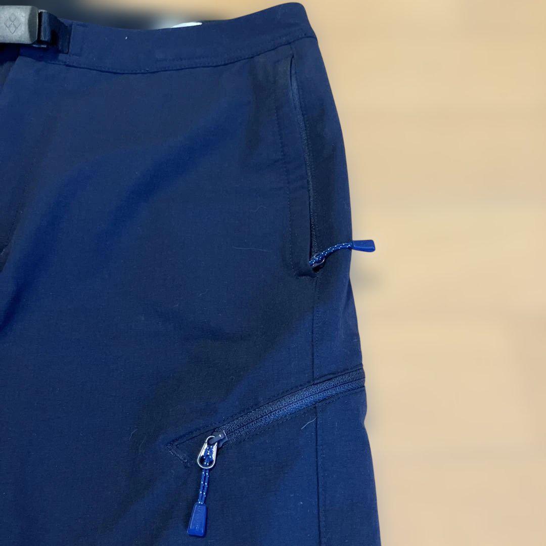 モンベル　レディース　サイズS ネイビー アウトドアパンツ ジッパー付き