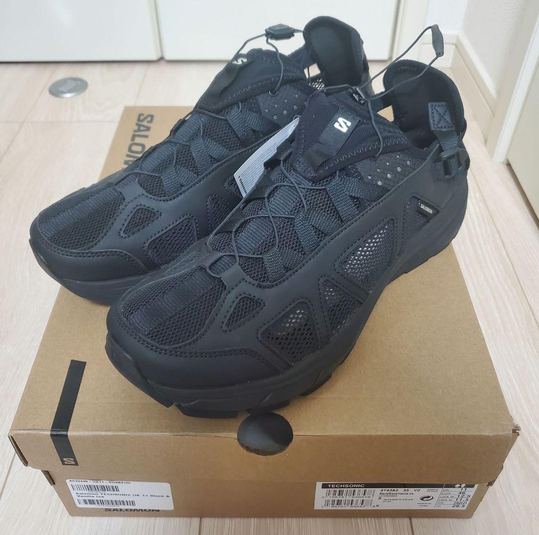 Salomon Techsonic 29.5cm UK 11 Black