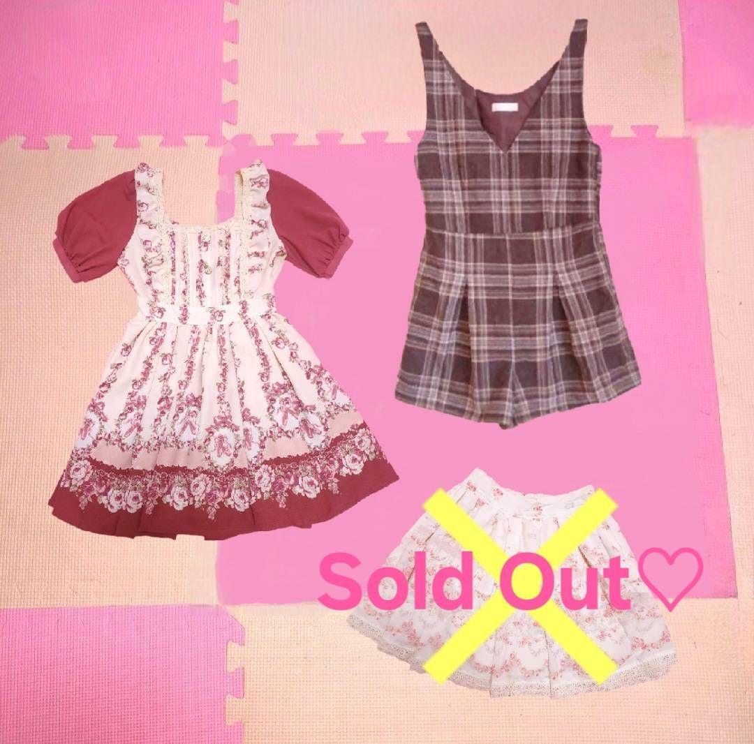LIZLISA ワンピース、スカート等 37点 新品未使用含む まとめ売り 送料0￥♡LIZLISA リズリサ ワンピース スカート 3点セット