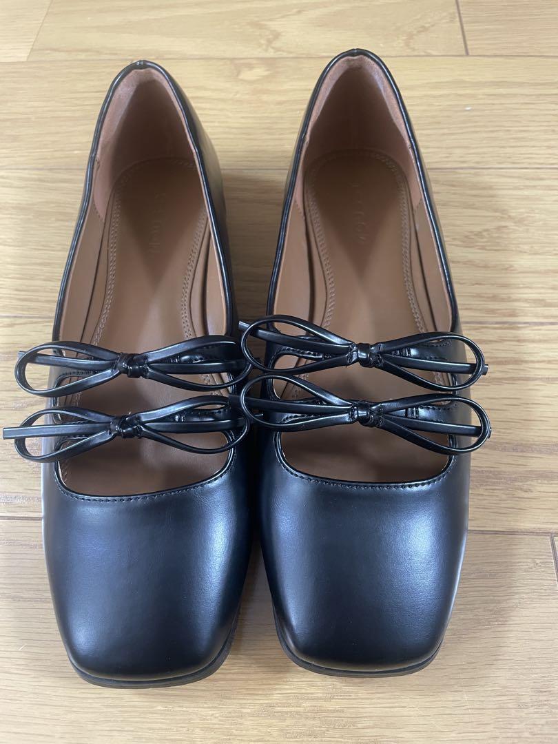 MOUSSY BOW BALLET パンプス　L