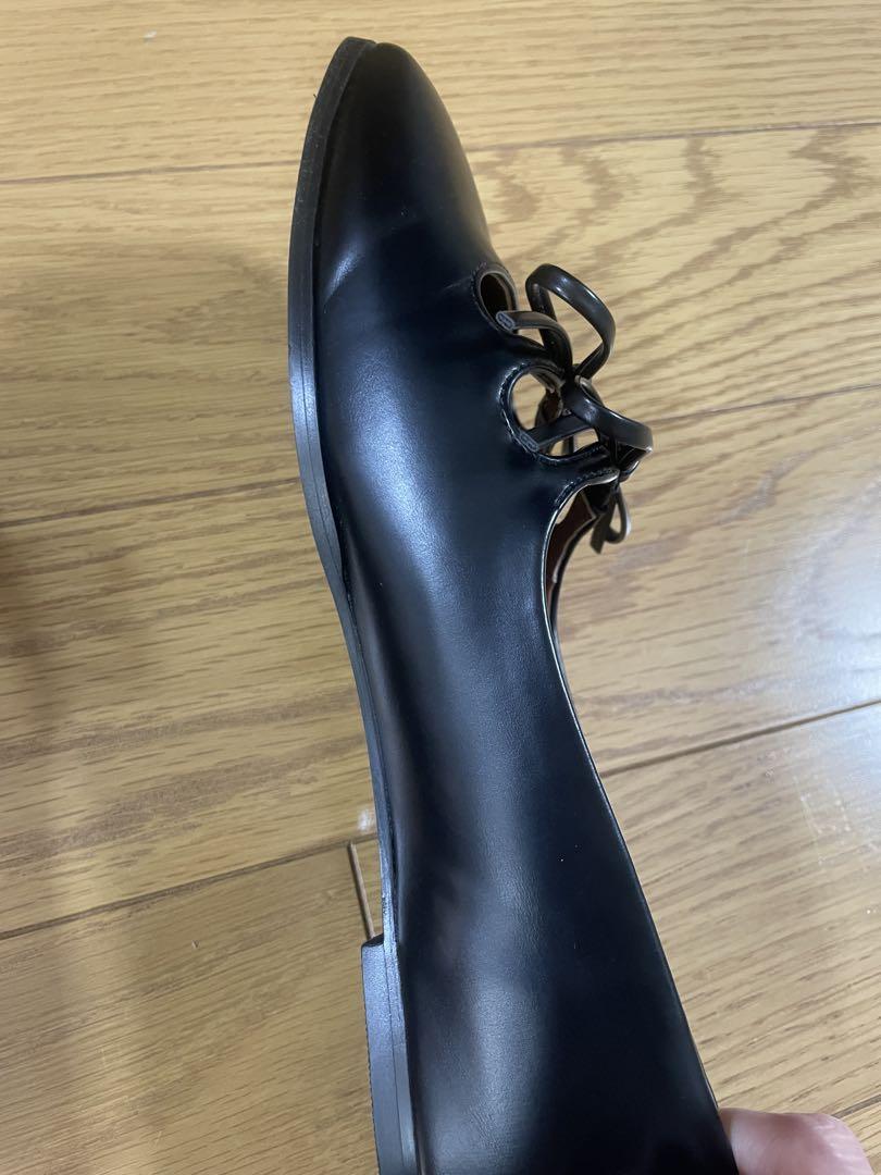 MOUSSY BOW BALLET パンプス　L