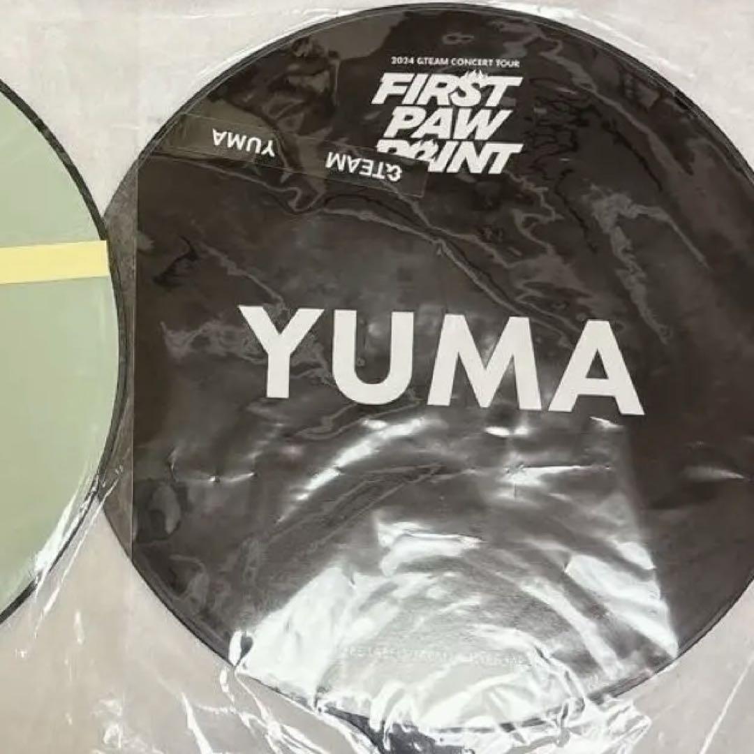 &TEAM(앤팀) YUMA ユウマ うちわ picket パウプリ セカナン