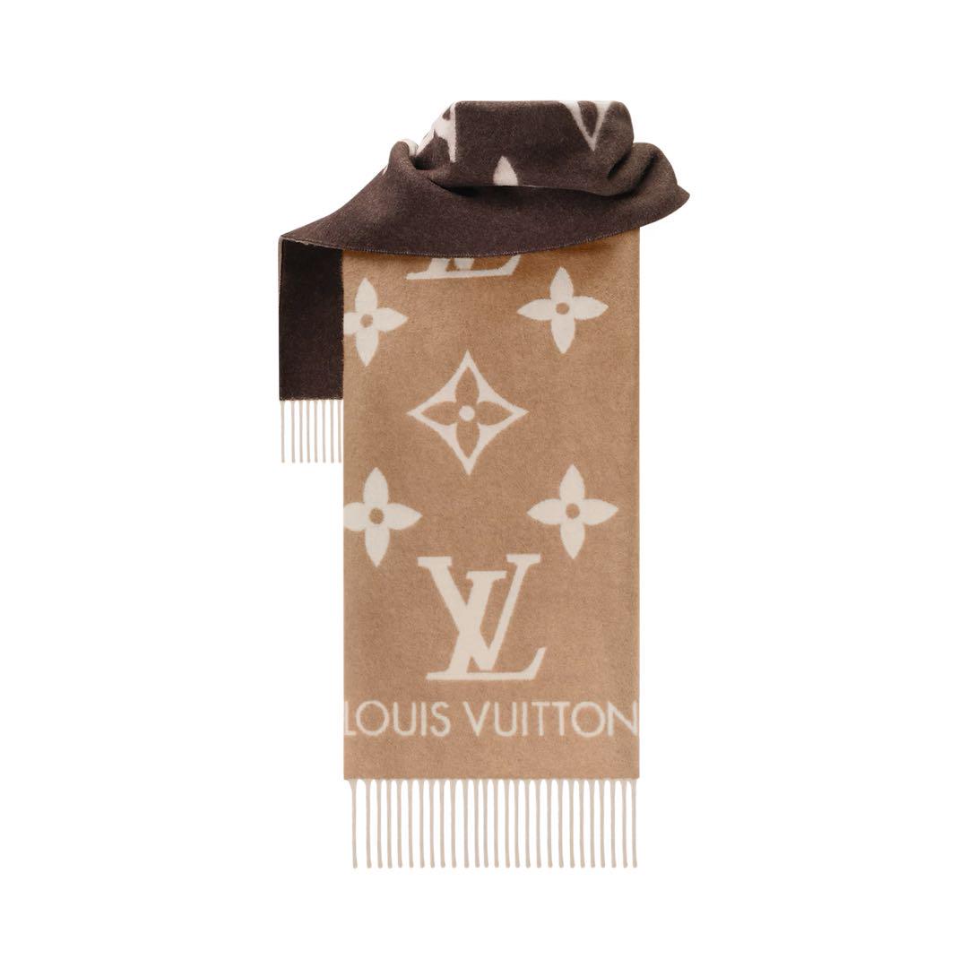 LOUIS VUITTON マフラー・レイキャビック グラディエント 美品 LOUIS VUITTON マフラー・レイキャビック グラディエント