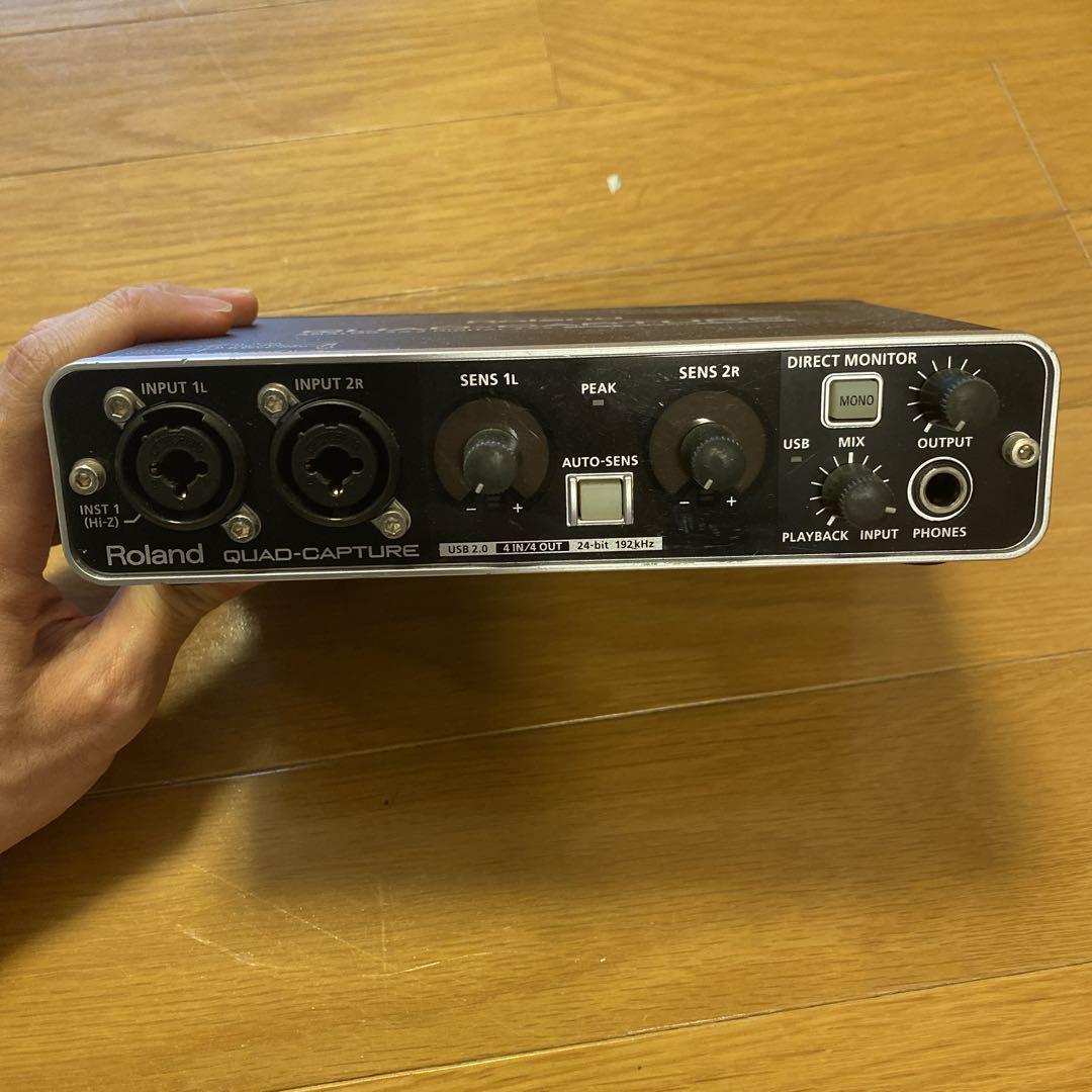 Roland QUAD-CAPTURE オーディオインターフェース