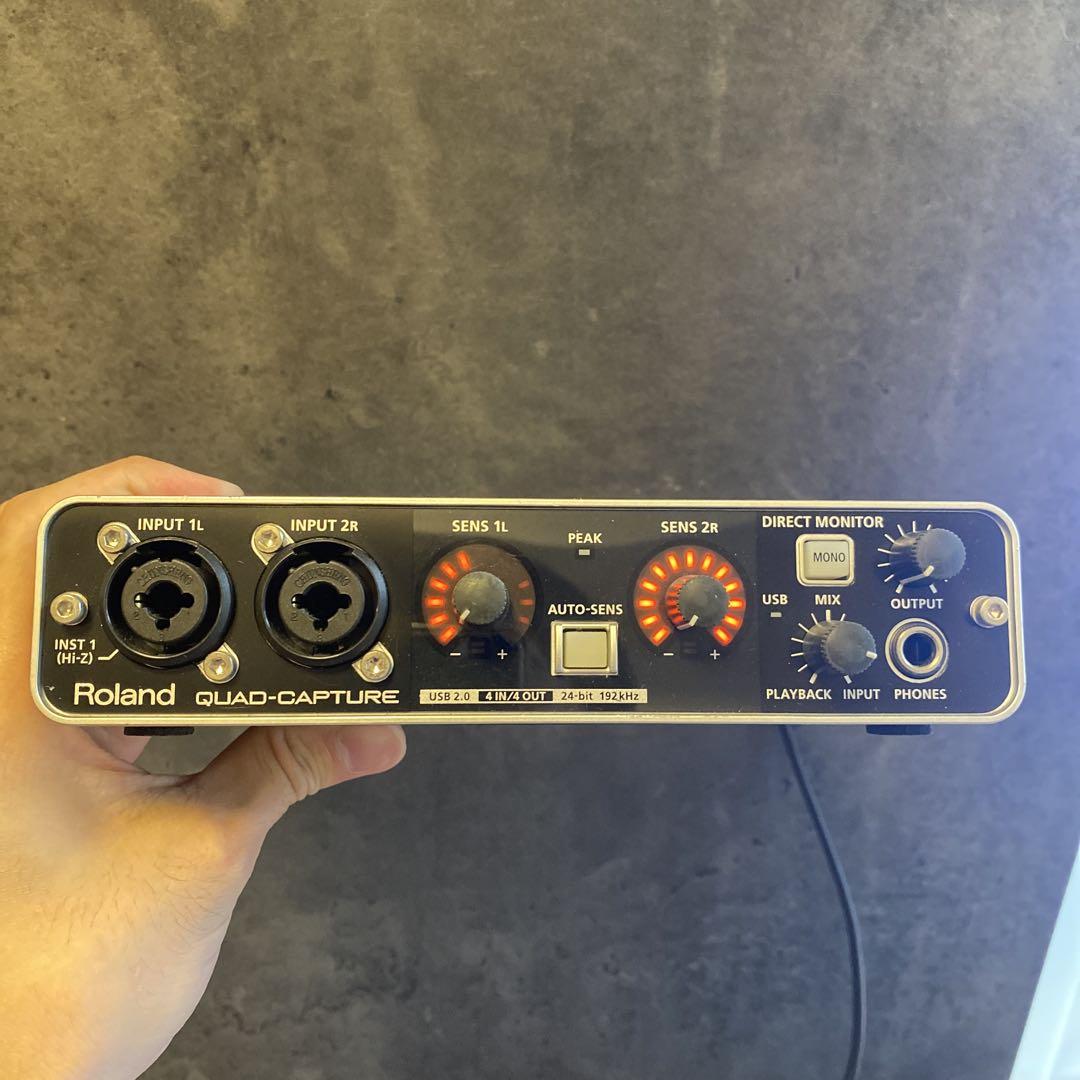 Roland QUAD-CAPTURE オーディオインターフェース