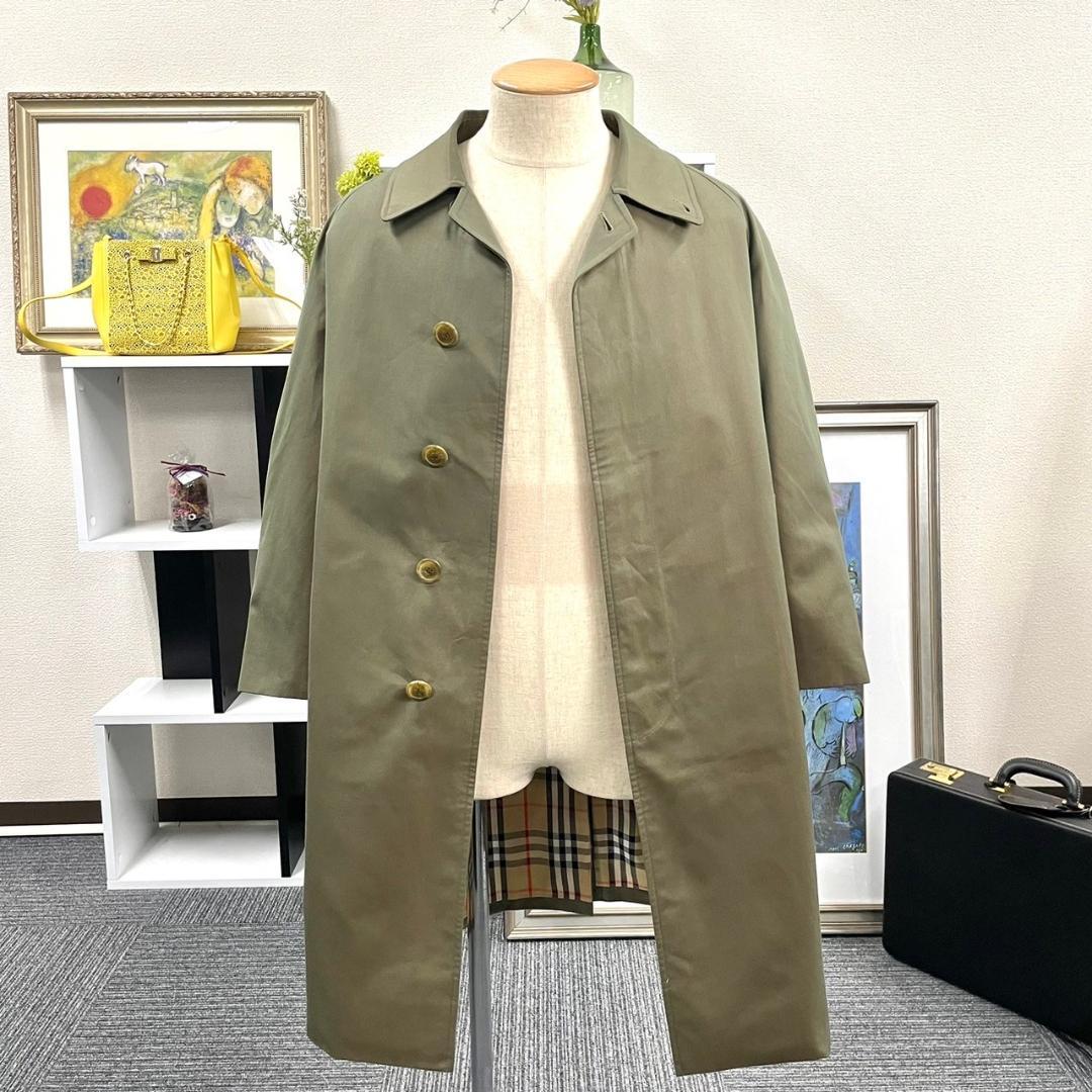美品 Old BURBERRYS PRORSUM コート ノバチェック 玉虫色