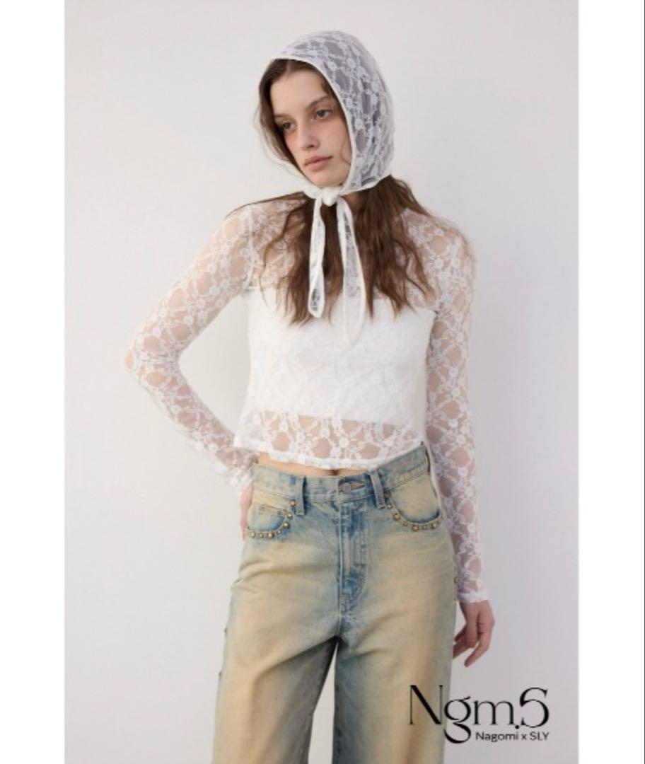 Ngm.S LACE TOPS　ナゴミ スライ レース トップス