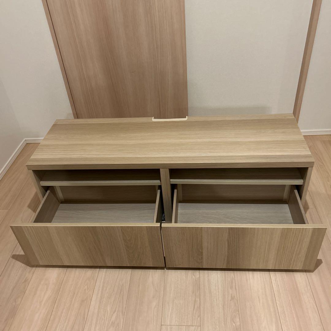 IKEA BESTÅ/ベストー テレビ台　引き出し付き