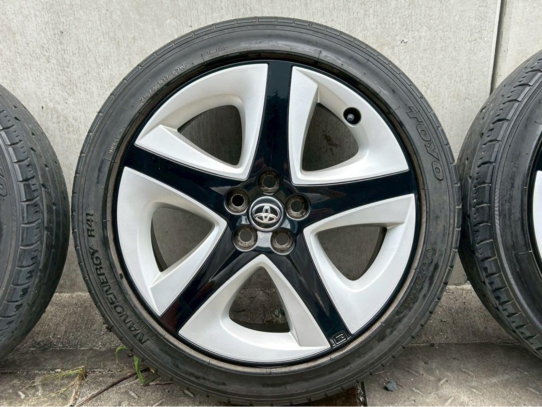 福岡発　50プリウス 純正ホイール　215/45/R17 美品