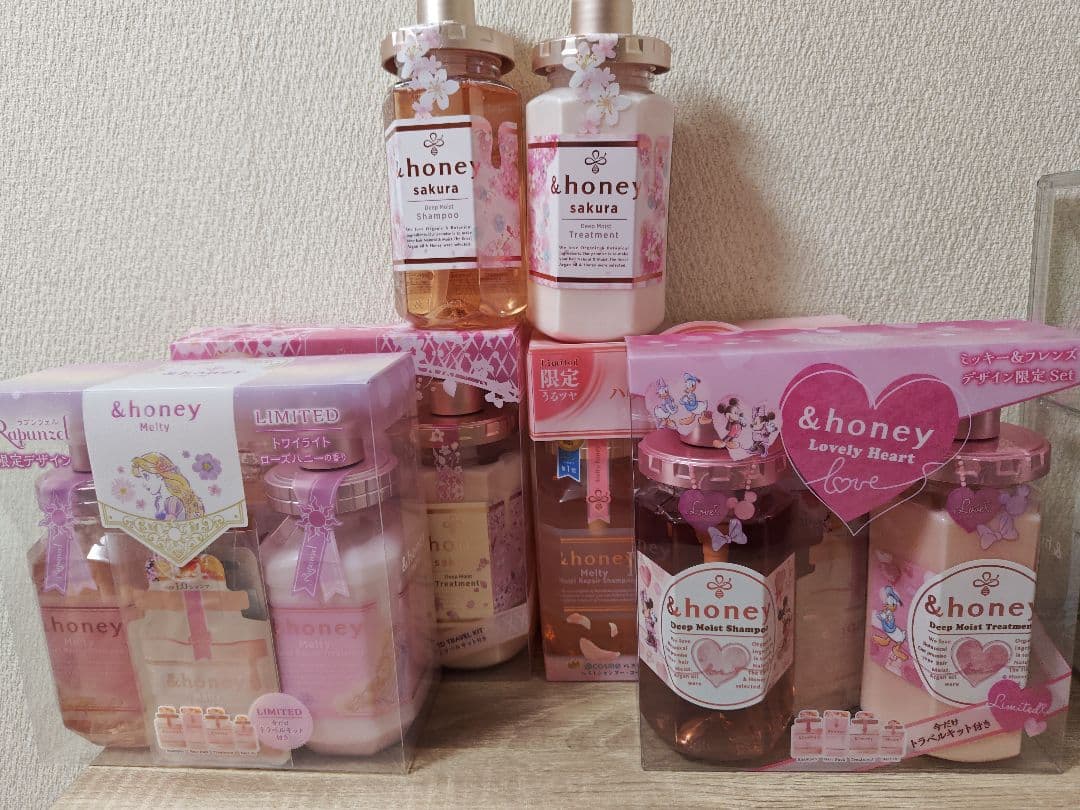 honey Lovely Heart シャンプー トリートメント 5セット