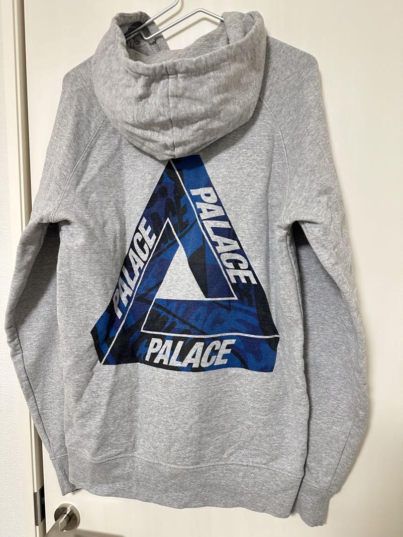 PALACE グレー パーカー M