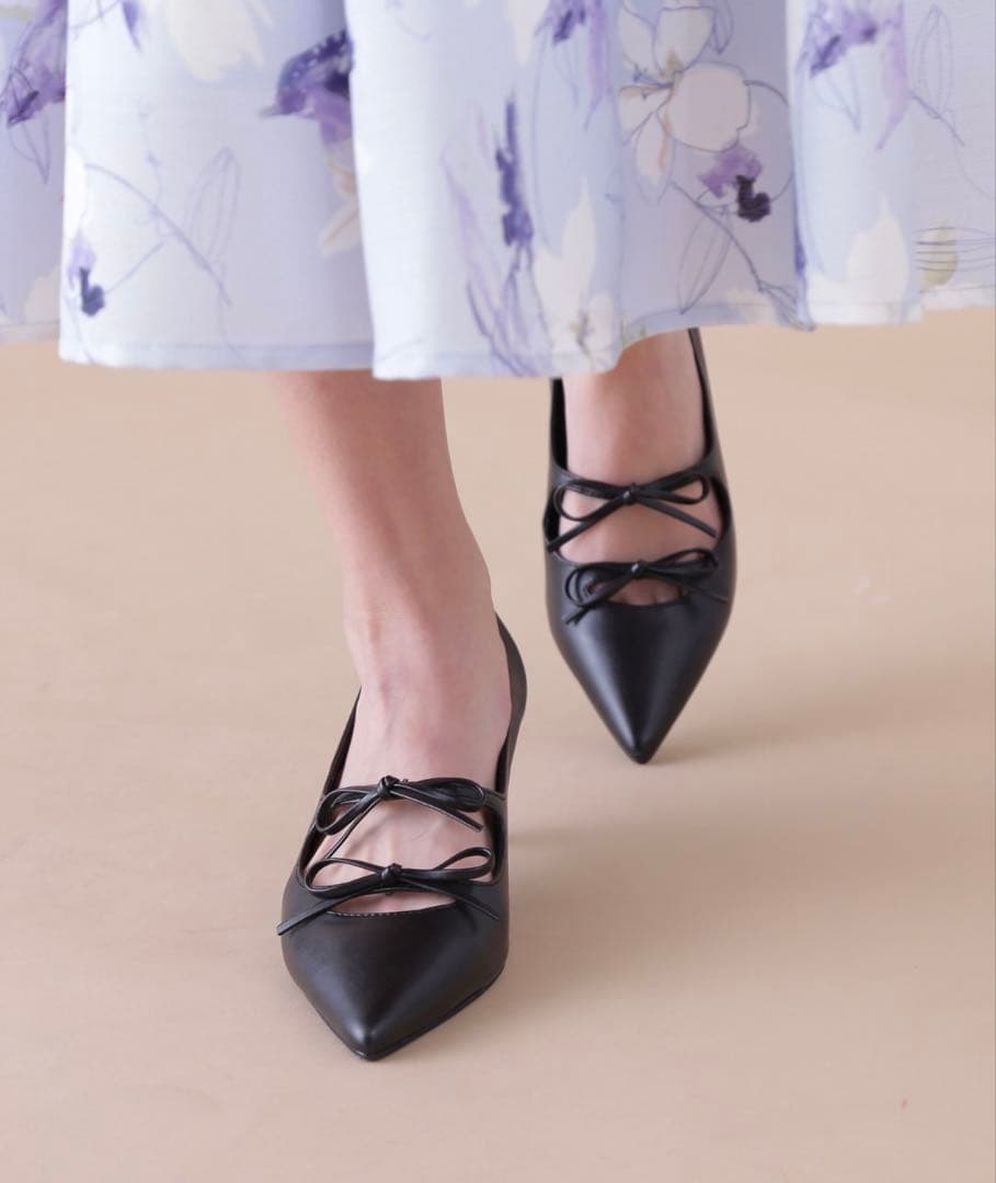 JILLby JILLSTUART リボンパンプス