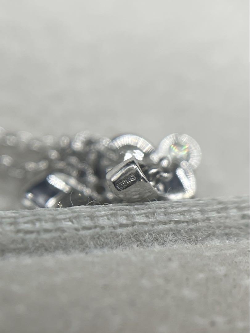 JC218★高級 ダイヤモンド0.2ct K18WG ネックレス