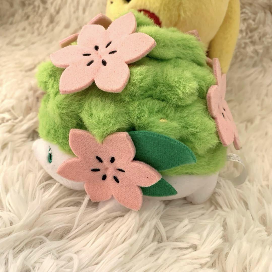 ポケモンセンター限定】ピカチュウ＆シェイミ ぬいぐるみ 20周年
