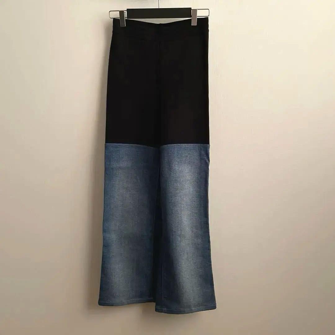 アライア　alaia デニム　パンツ　コレクションライン