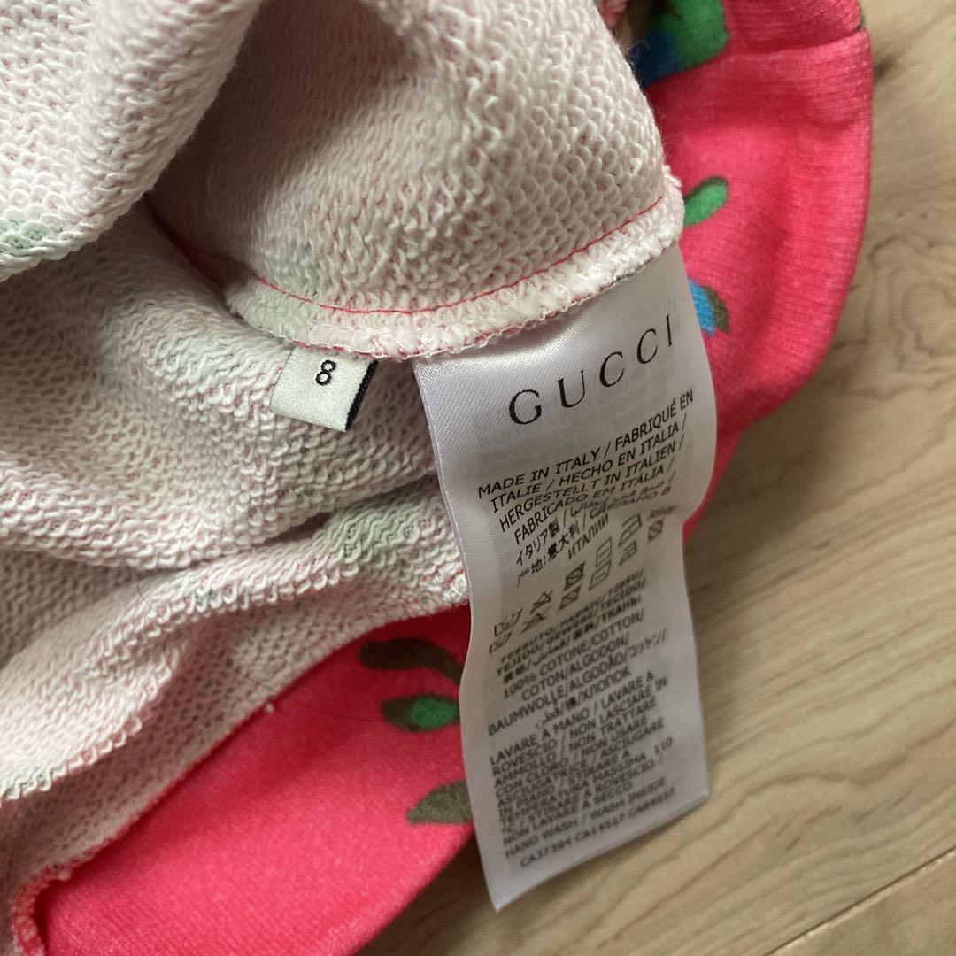 GUCCI kids花柄プルオーバー　8year