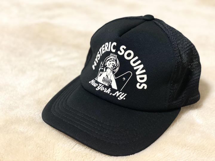 Hysteric Glamour ギターガール メッシュキャップ ブラック