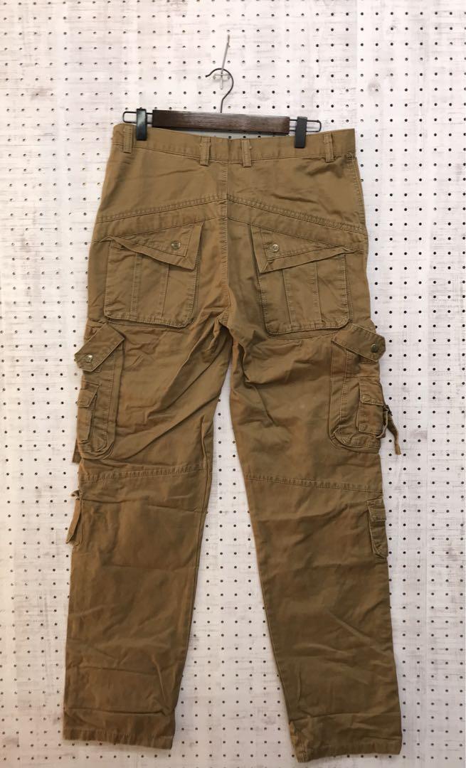 Y2K Vintage 90's ポケットミリタリーカーゴパンツ ユーティリティ ミリタリー カーゴ パンツ y2k 多ポケット