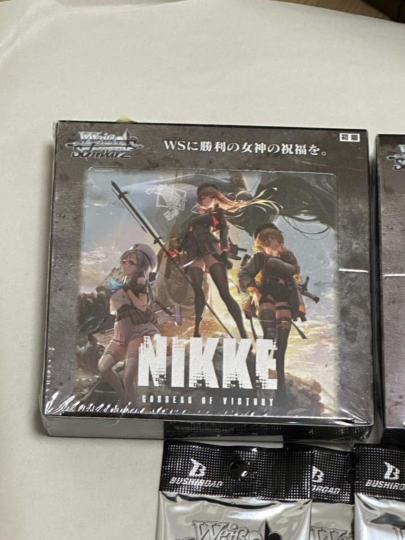 勝利の女神：NIKKE ヴァイスシュバルツ２box 新品未開封 購入特典プロモ付