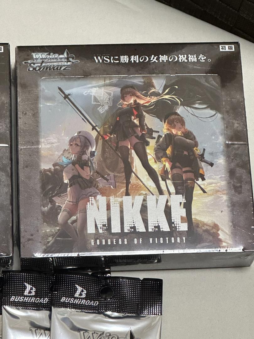 勝利の女神：NIKKE ヴァイスシュバルツ２box 新品未開封 購入特典プロモ付