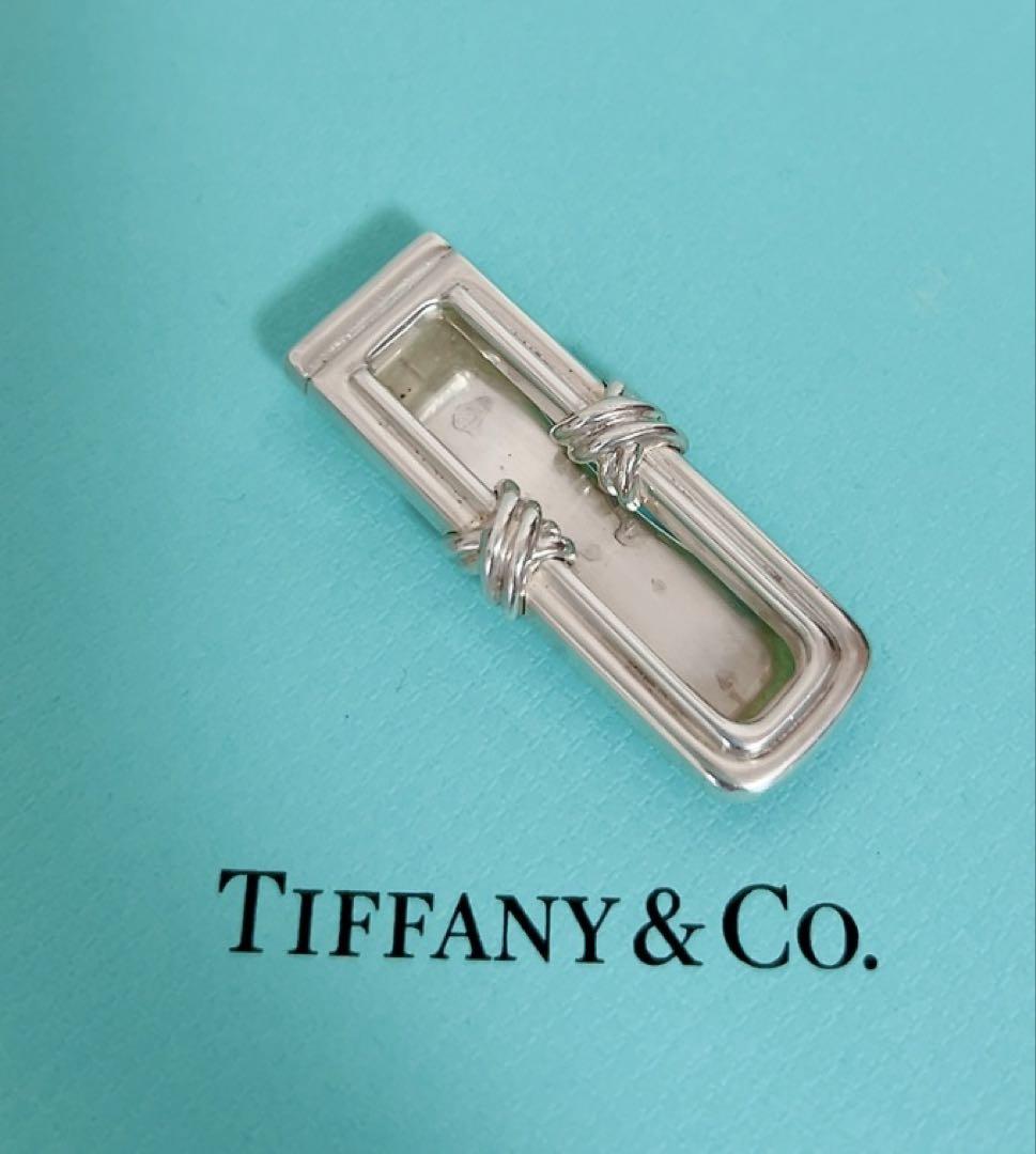 ティファニー　TIFFANY&Co. マネークリップ　Sv925 シグネチャー