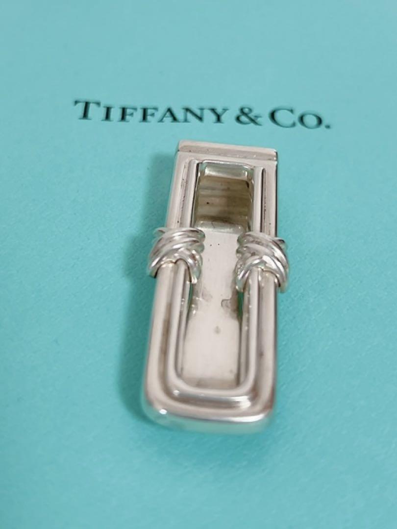 ティファニー　TIFFANY&Co. マネークリップ　Sv925 シグネチャー