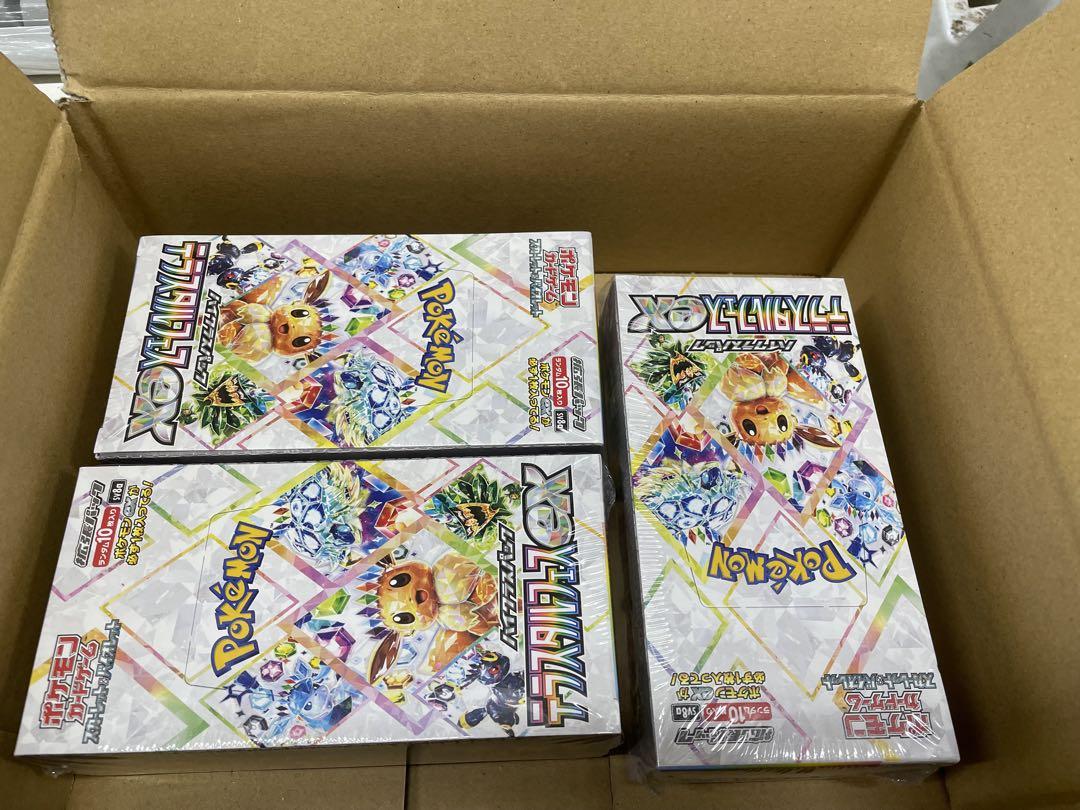 テラスタルフェスex ポケセン産 シュリンク付き 3BOX - メルカリ